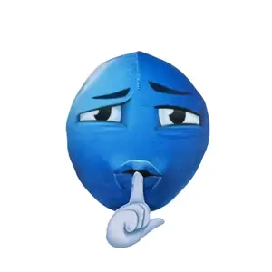 Ten Thousand Children's Music Креативная необычная подвеска в виде синего бобового плюша высотой 10см