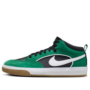 Кроссовки sb react leo 'green gum' Nike, зеленый