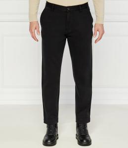 Джинсы HUGO Tapered fit, черный