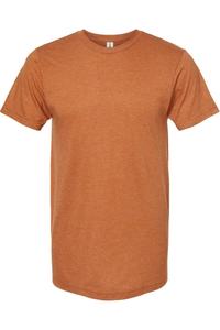 Футболка унисекс из тонкого джерси Tultex, цвет heather rust