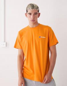 Оранжевая футболка с логотипом Front & Back Berghaus