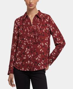 Женская блузка для смокинга с воротником-стойкой NYDJ, Bienvenue