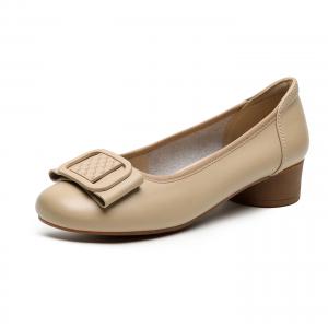 Повседневные однобортные туфли женские HUANAI, Black