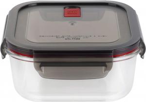Набор из 4 стеклянных банок Zwilling Gusto, контейнеры для хранения, формы для запекания, квадратные, 1100 мл