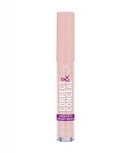 Консилер essence CORRECT & CONCEAL under eye brightening, Nr. 10 - Light, 4 ml