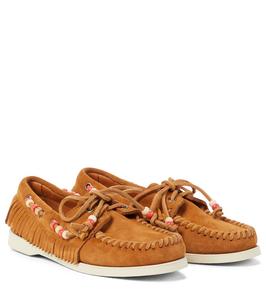 Кожаные мокасины Sebago Docksides Alanui, Cubano Brown