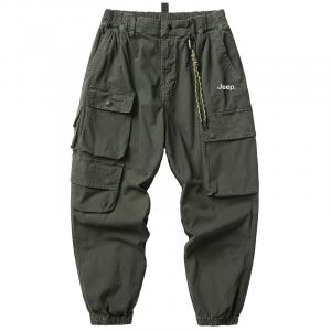 Повседневные брюки Unisex Jeep, зеленый