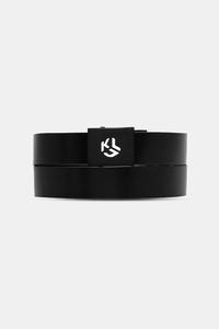 Двусторонний кожаный ремень Karl Lagerfeld Jeans, черный