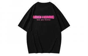 Футболка унисекс Mimx Homme, Черный/Зеленый