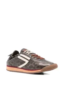 Кроссовки с анималистичным принтом Puraai, коричневый