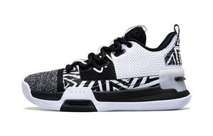 Баскетбольные кроссовки Flash Kids GS Mid-top черные/белые Peak