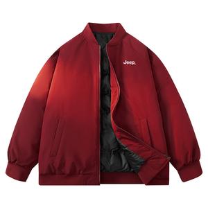 Jeep Пуховик Unisex, Burgundy (Down Jacket)