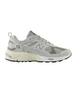 Серые кроссовки cm878mt1 замша/сетка/резина New Balance, серый