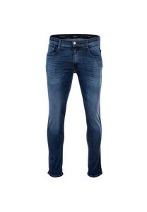 Джинсы - гиперфлекс анбас стрейч деним облегающий крой Replay, синий