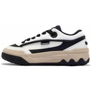 361° Кроссовки для скейтбординга Shortbread с противоскользящей подошвой, износостойкие, женские, белые, черные