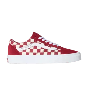 Кроссовки Vans Old Skool, Checkerboard - Red