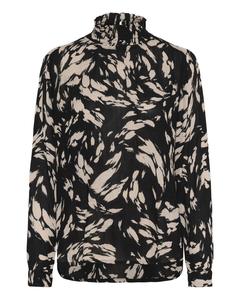 Kaffe Рубашка 'Amber' в черном цвете