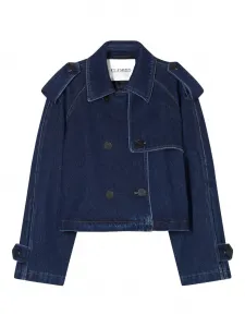 Укороченная джинсовая куртка Closed, синий