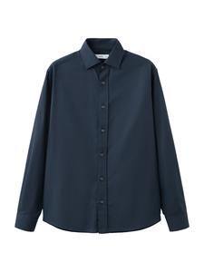 MANGO MAN Повседневная рубашка 'Zeus' для делового стиля в цвете Navy