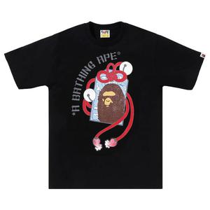 Футболка BAPE Japanese Traditional Charm Tee, Black