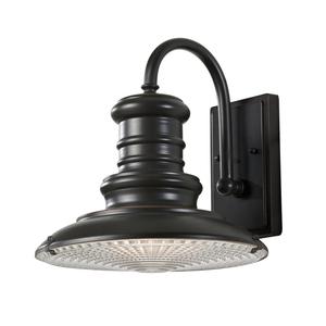 Настенный светильник на улицу Elstead Lighting, 30,5x31,8 x34,1 см, цвет Bronzefarben