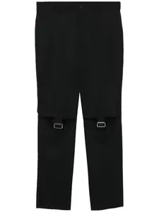 Прямые брюки Black Comme Des Garçons, черный