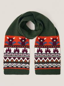 Детский шарф с принтом дракона Monsoon, Multi