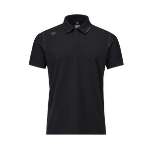 TOUGH Series Polo Shirt Men's DESCENTE, BK-BLACK