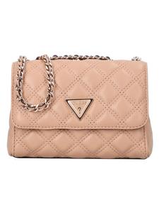 Сумка через плечо Giully II Mini Bag 18 см бежевого цвета Guess