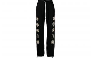 Брюки с графическим принтом Amiri, черный