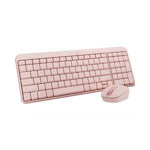 Комплект периферии Logitech MK250 Compact (клавиатура + мышь), розовый