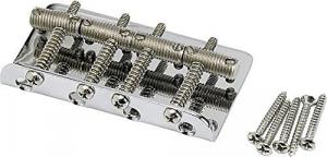 Подлинный бридж Fender Vintage Bass — НИКЕЛЬ/ХРОМ, 099-0804-100