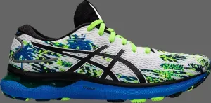 Кроссовки gel nimbus 24 'coastal caricatures' Asics, белый