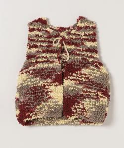 Жилет непальского кинита Jeanasis, цвет Other Reds(38)