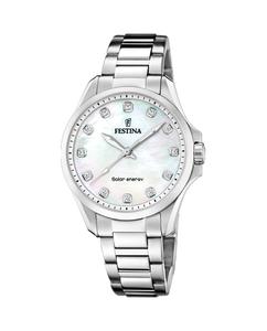 F20654/1 Petite женские часы из серебряной стали Festina, серебро