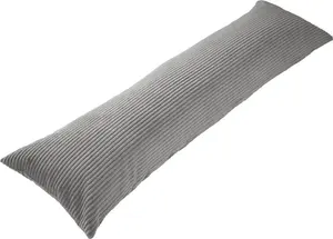 Подушка для сна на боку Nightlife из вельветовой ткани - 40x145 см TB Bettwaren