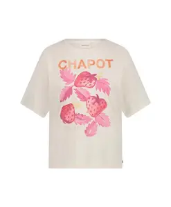 Футболка с рисунком Стива Fabienne Chapot, белый