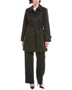 Пальто тренч Sam Edelman, черный