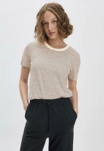 Футболка с принтом RELAXED hessnatur, бежевый