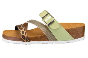 Мюли Lico "Мужской натуральный блеск", зеленый