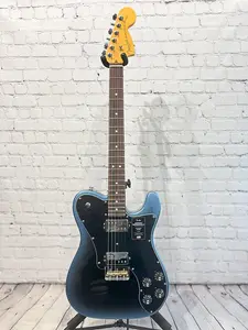 Fender American Professional II Telecaster Deluxe с грифом из палисандра 2023 года, цвет Dark Night