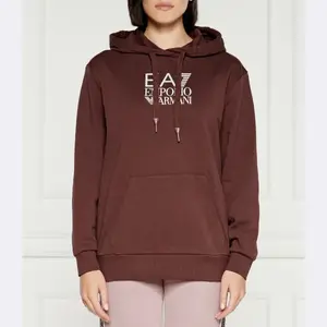 Толстовка оверсайз Ea7, коричневый