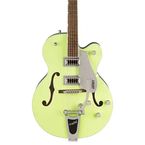Gretsch G5420T Electromatic Classic Hollow Body Single-Cut с бигсби - гриф из лауреля, двухтоновый юбилейный зеленый