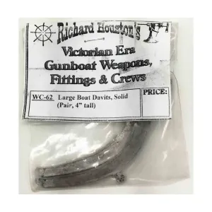 Оружие, приспособления и экипажи канонерских лодок викторианской эпохи — большие шлюпбалки (высотой 4 дюйма), Age of Imperialism (25mm) (The Richard Houston Collection)