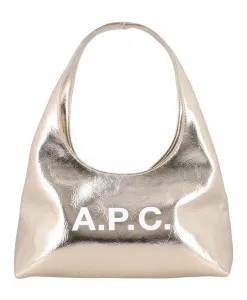 Светло-Золотистая сумочка через плечо A.P.C., желтый