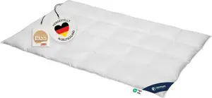 Пуховое одеяло 200x200 см, теплое зимнее одеяло, 60% пух / 40% перо, DOWNPASS, CASIMUM Innovations2U UG (haftungsbeschränkt)