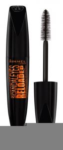 Тушь для ресниц с дополнительным объемом Rimmel ScandalEyes Reloaded, оттенок 003 Extreme Black 12 мл