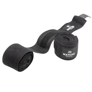 Бинты боксерские - 2 шт. - 350см - 3см MATCHU SPORTS, черный