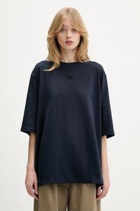 Хлопковая футболка Gestuz, синий