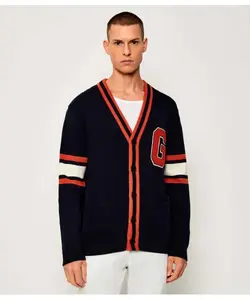 Кардиган с логотипом G Relaxed fit Gant, синий